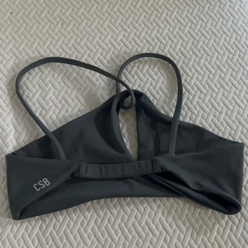 CSB bra dark grey